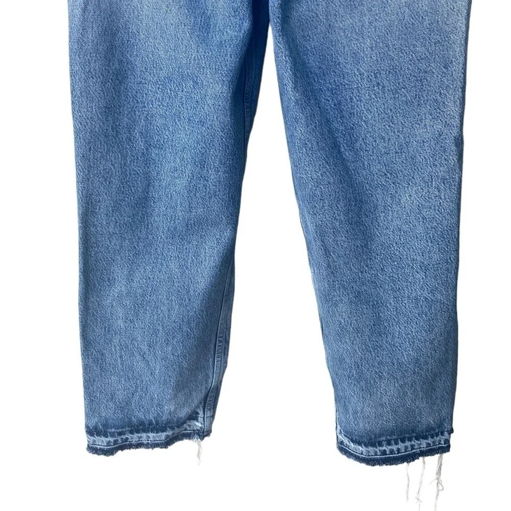 We The Free Jeans High Rise Distressed‎ Lita Cropped Jeans Size 27 Light Wash